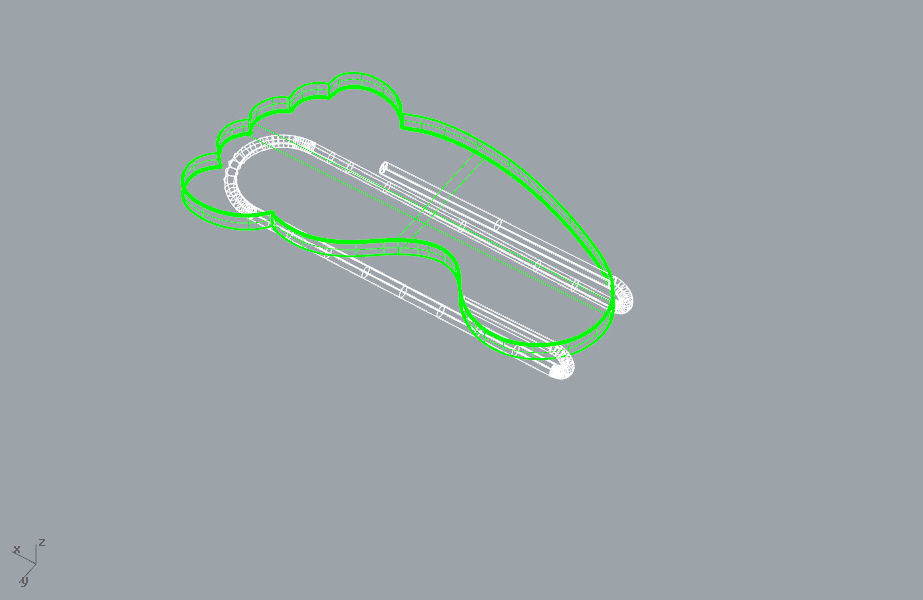 Small ankle fun memory paper clip 3D model 3D print model_20