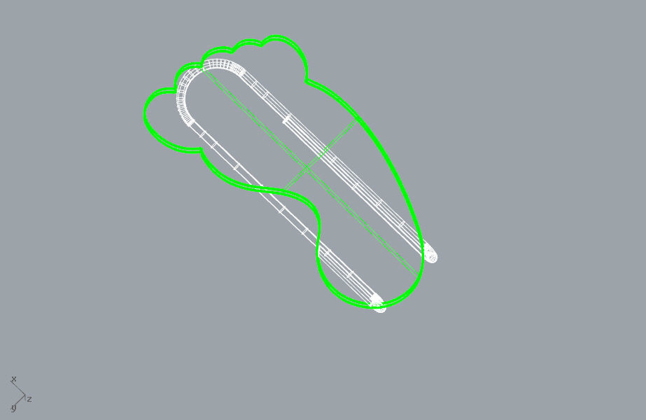 Small ankle fun memory paper clip 3D model 3D print model_17