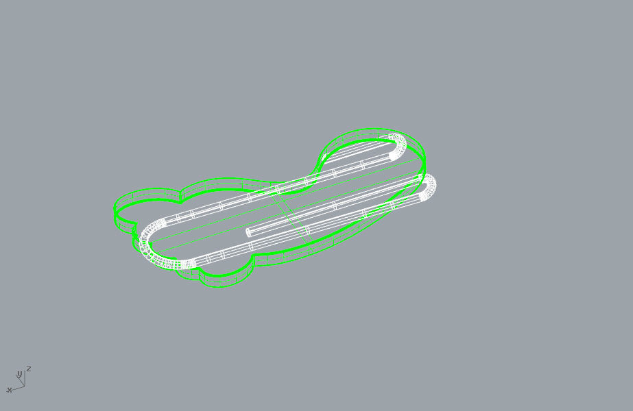 Small ankle fun memory paper clip 3D model 3D print model_23