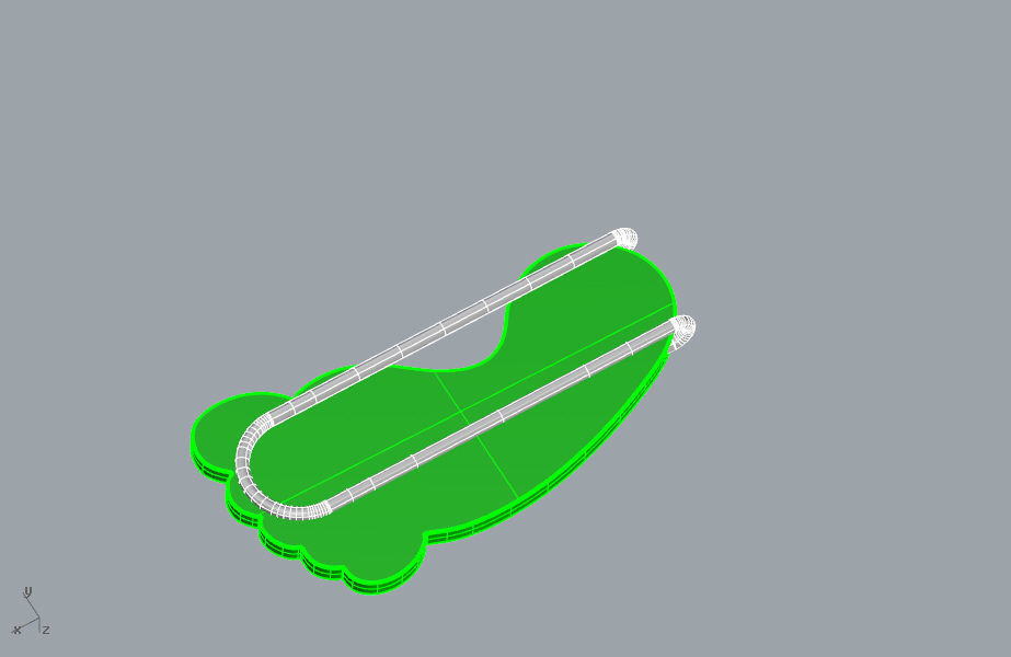 Small ankle fun memory paper clip 3D model 3D print model_11