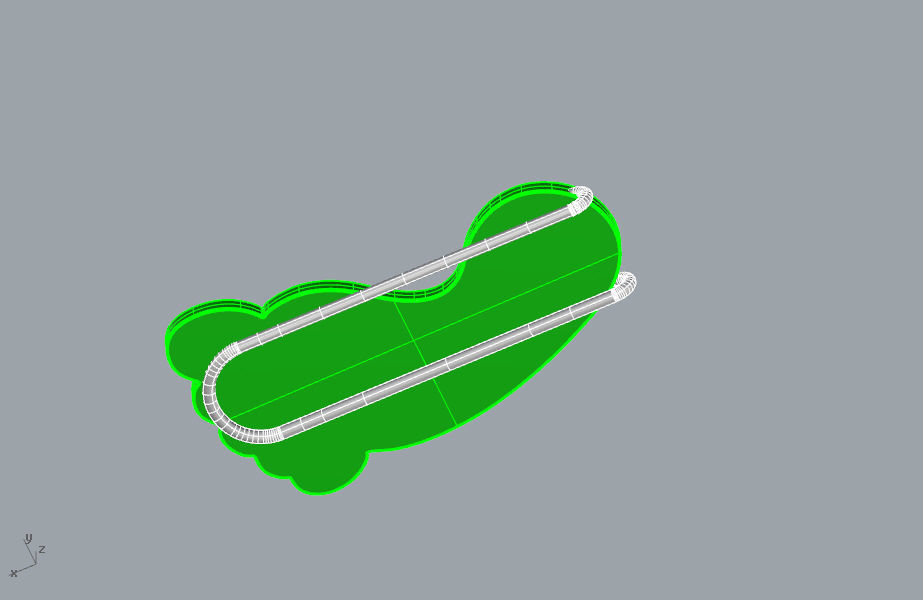 Small ankle fun memory paper clip 3D model 3D print model_25