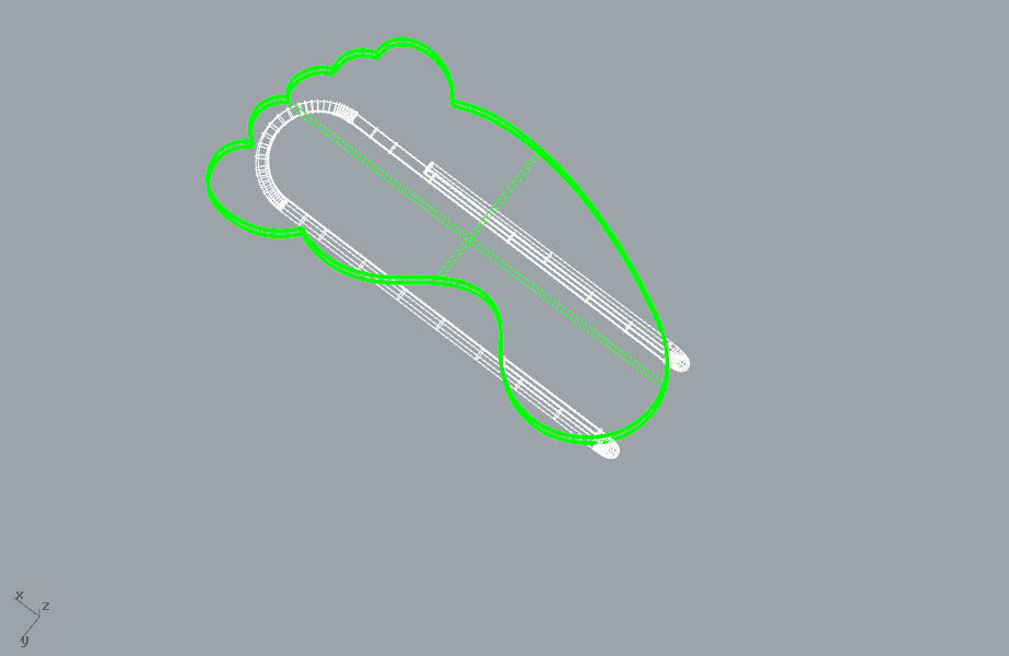 Small ankle fun memory paper clip 3D model 3D print model_19