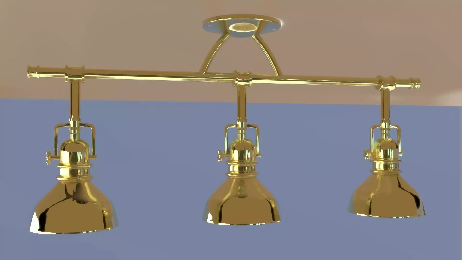 Lamp Track 3D model