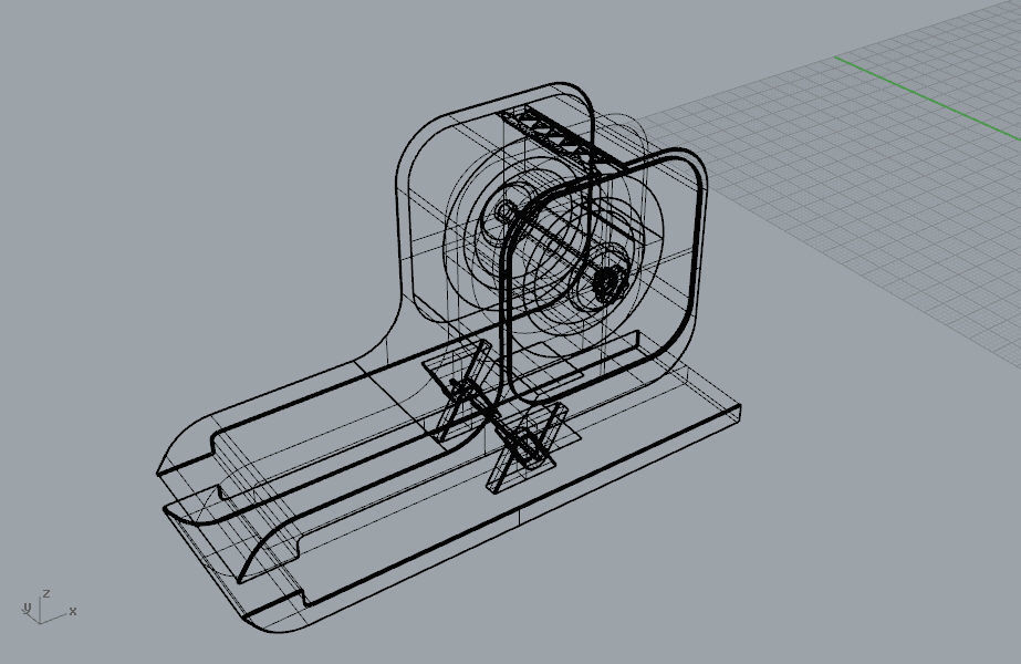 Tape cutter stationery 3D Model 3D print model_39