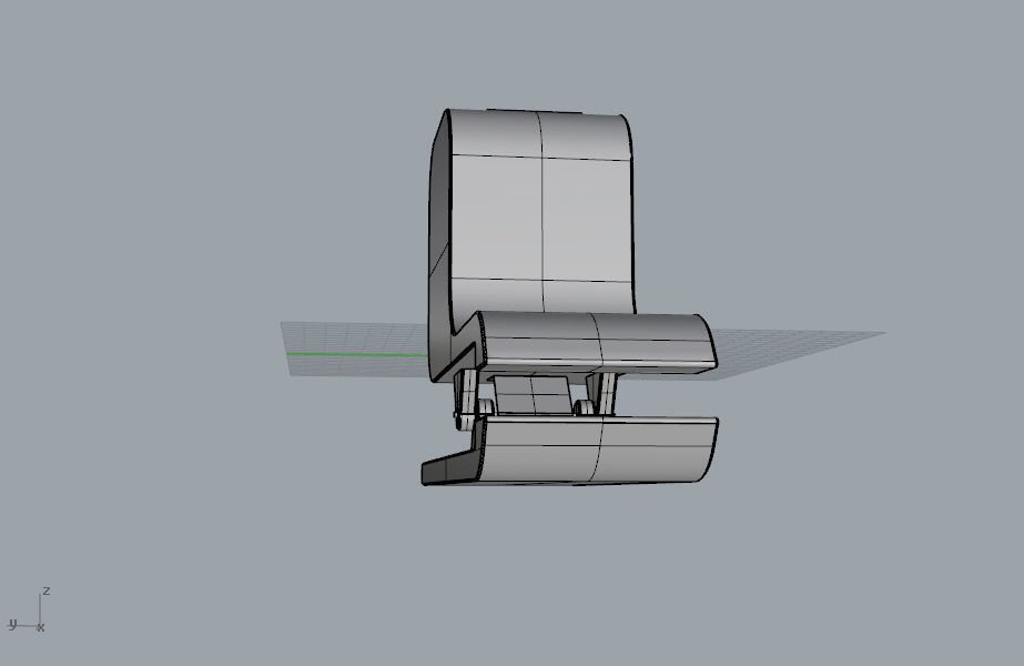 Tape cutter stationery 3D Model 3D print model_26