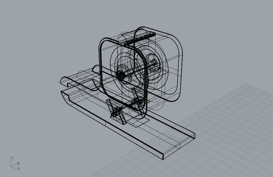 Tape cutter stationery 3D Model 3D print model_41