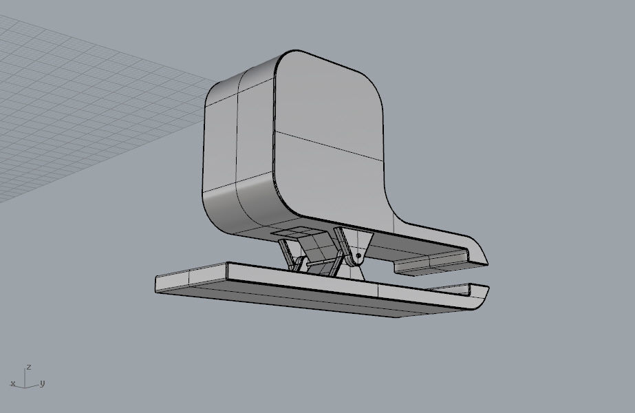 Tape cutter stationery 3D Model 3D print model_22