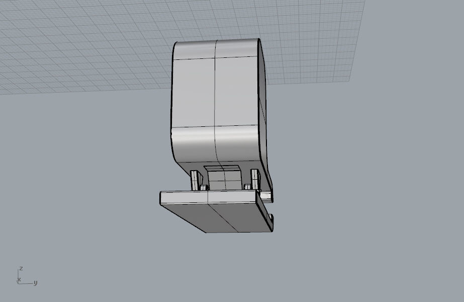 Tape cutter stationery 3D Model 3D print model_21