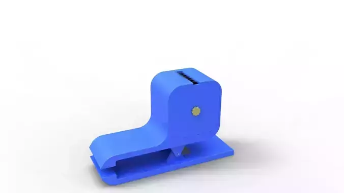 Tape cutter stationery 3D Model 3D print model