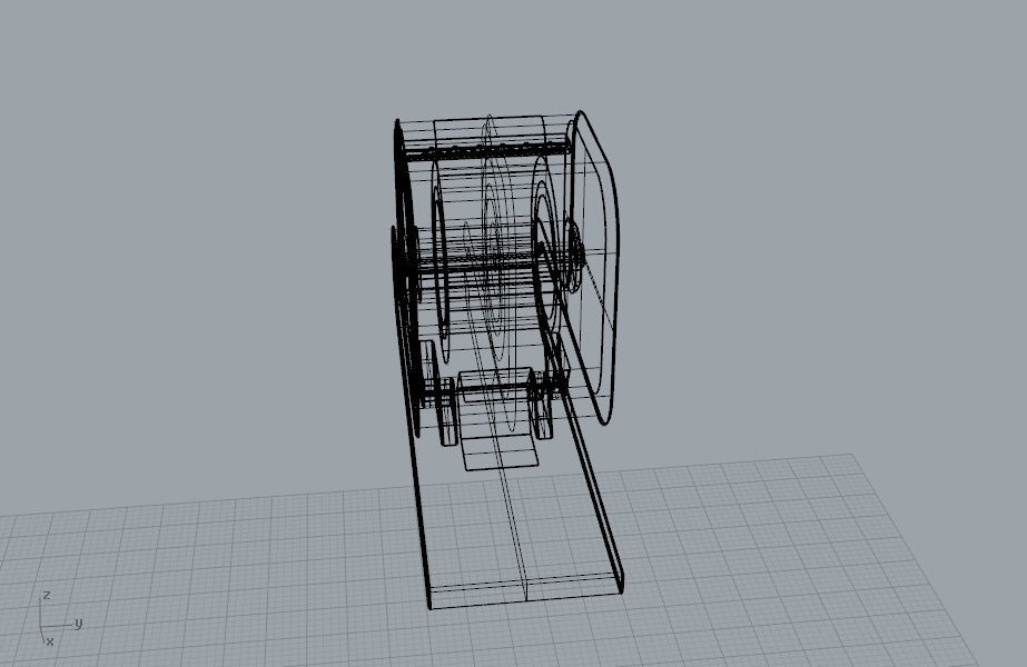 Tape cutter stationery 3D Model 3D print model_42