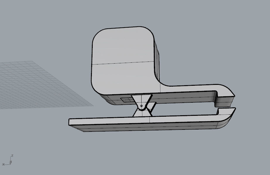 Tape cutter stationery 3D Model 3D print model_24