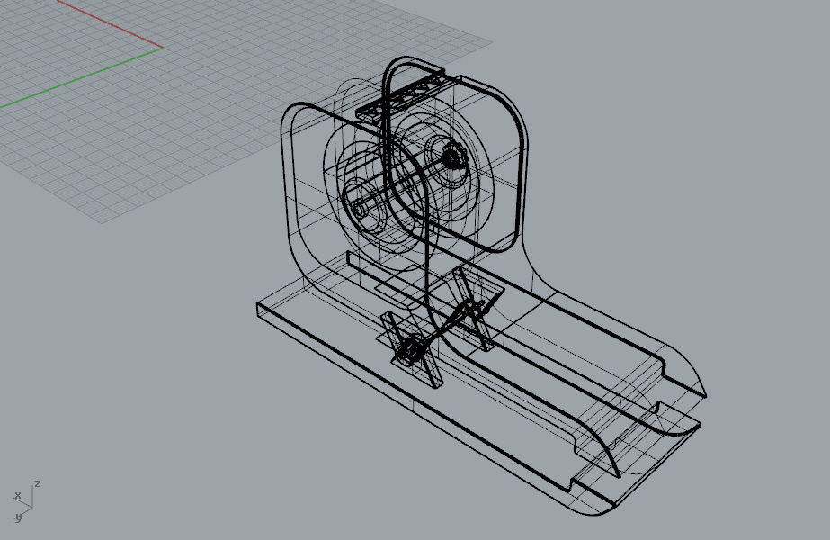 Tape cutter stationery 3D Model 3D print model_37