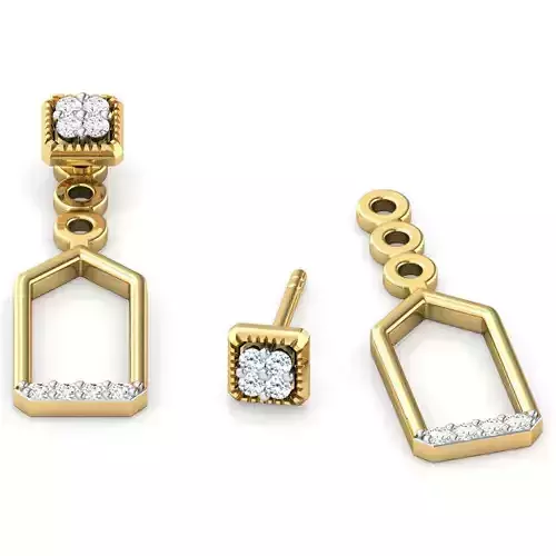 Daring Duet Ear Jackets