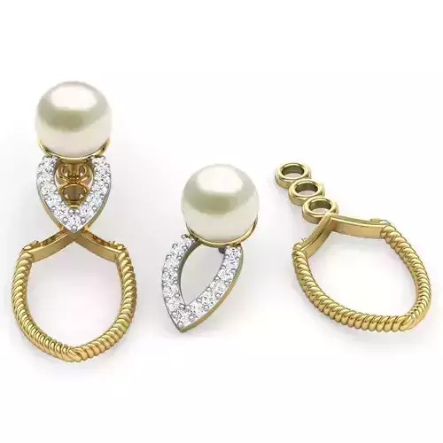 Petal and Twist Ear Jackets