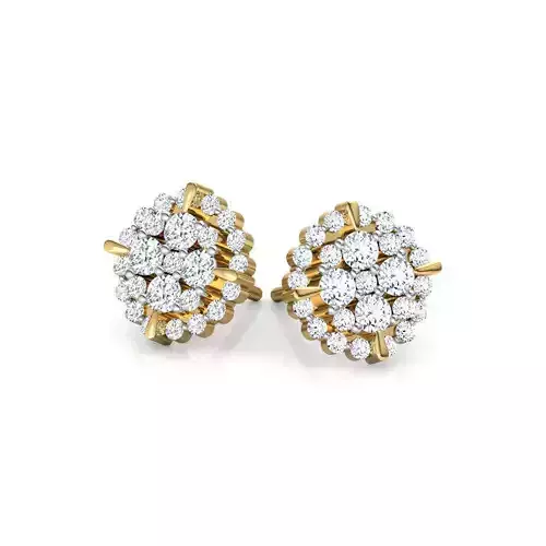 Elegant Cluster Earring