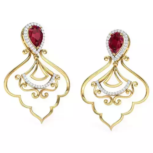 Charu Contour Earring