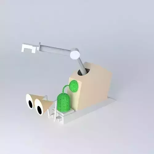 Robotic Snail Free 3D model