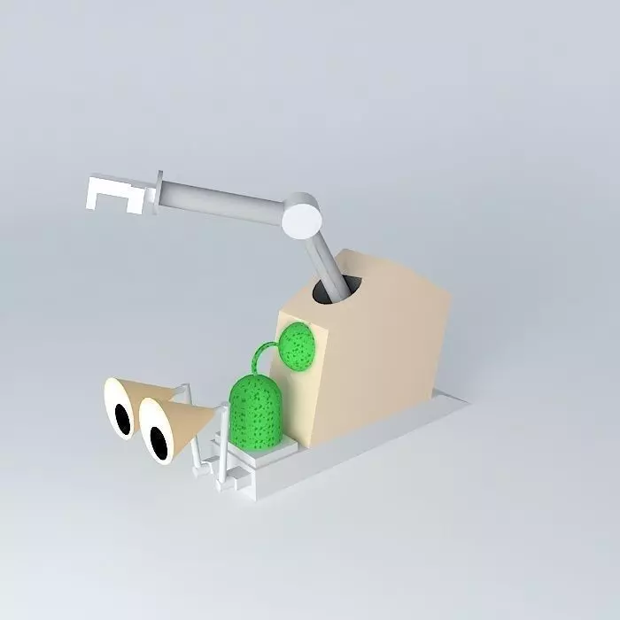 Robotic Snail Free 3D model_0
