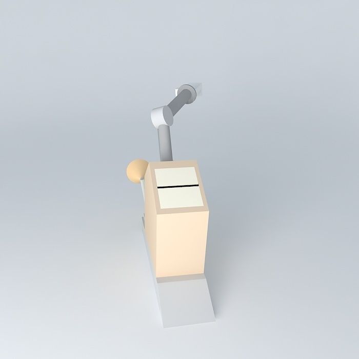 Robotic Snail Free 3D model_2