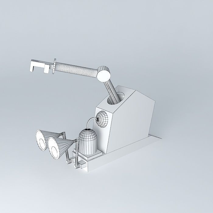Robotic Snail Free 3D model_3