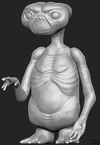 ET Alien 3D print model