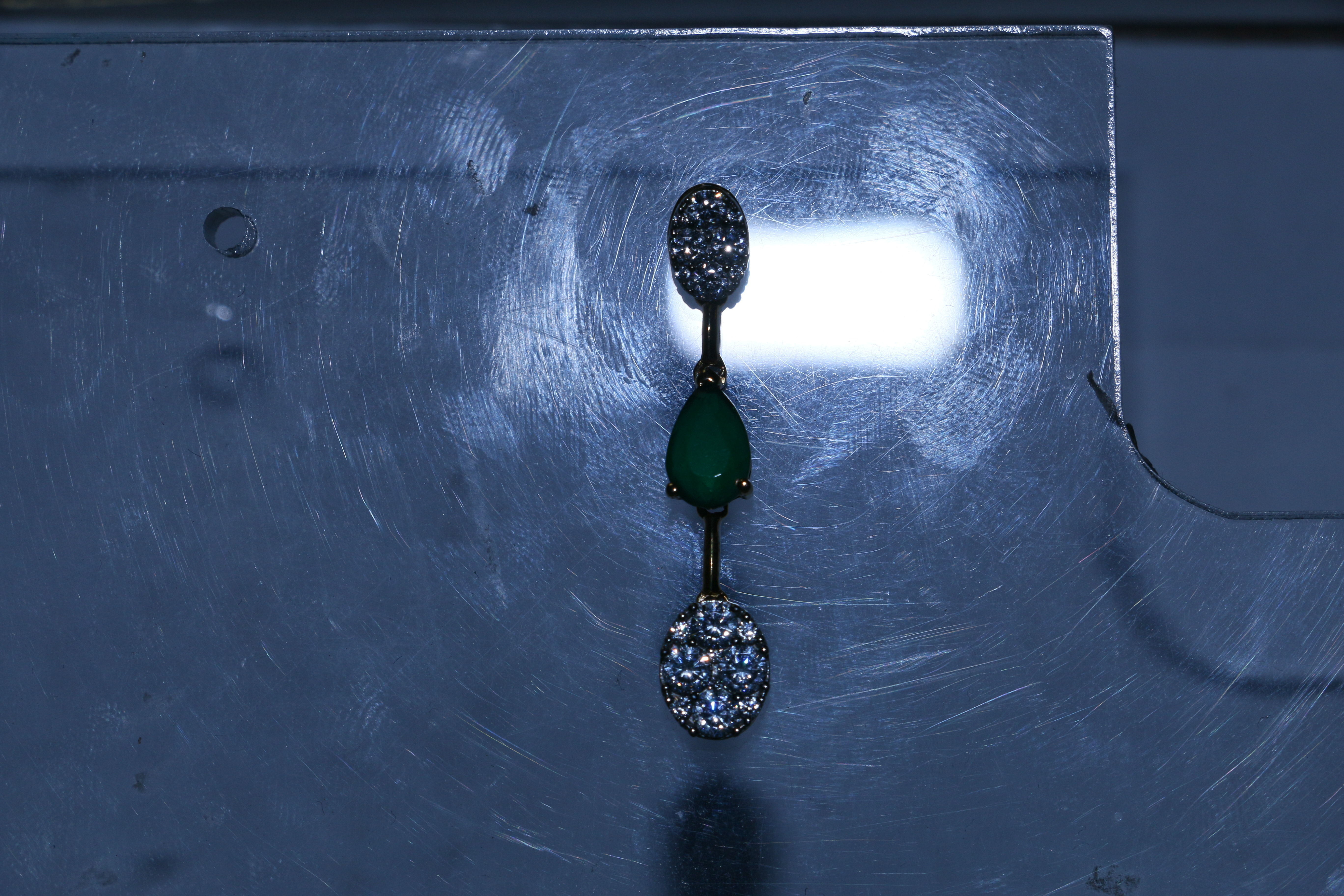 Drop and Cluster Drop Earring 3D print model_9