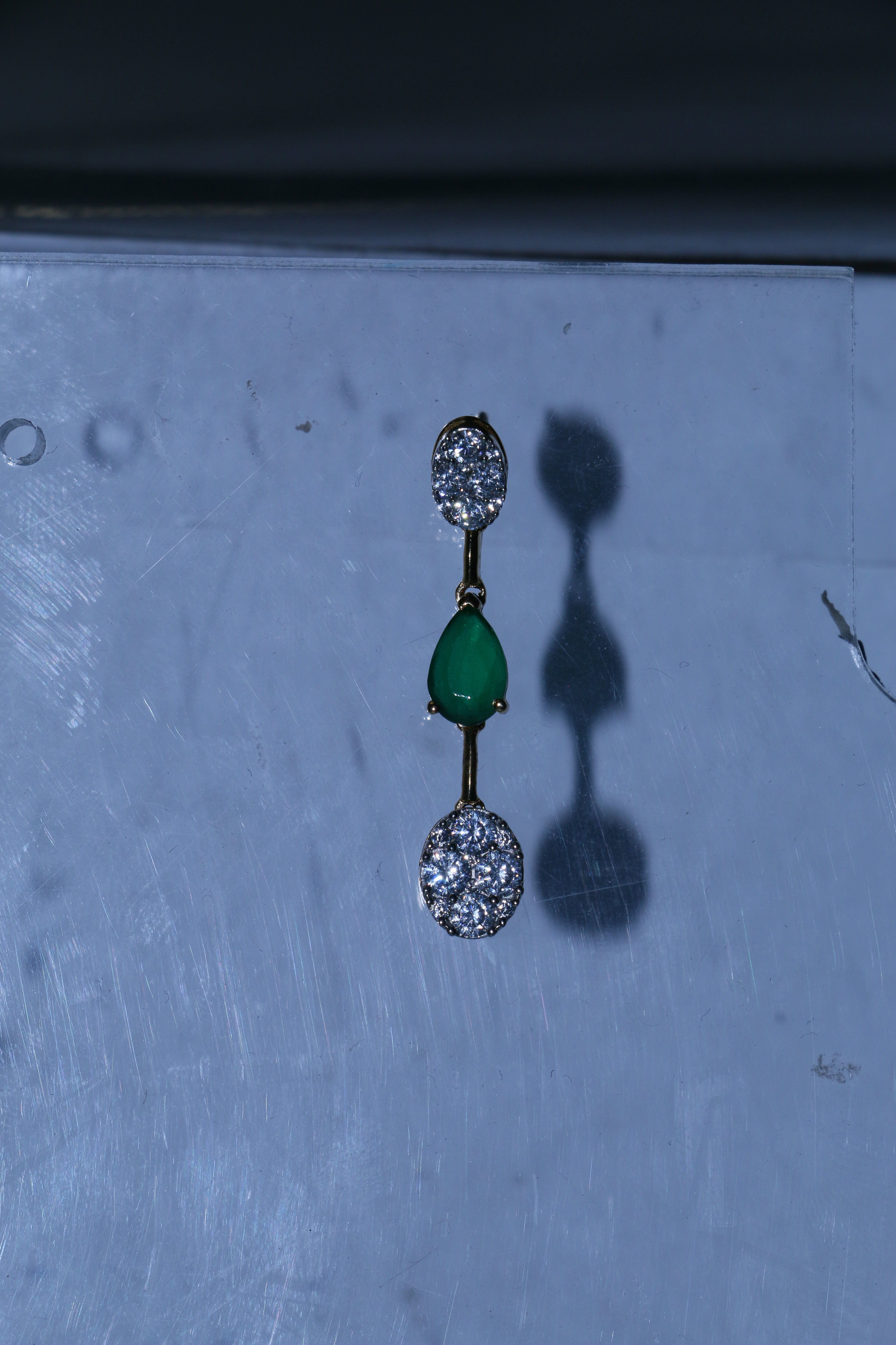 Drop and Cluster Drop Earring 3D print model_10