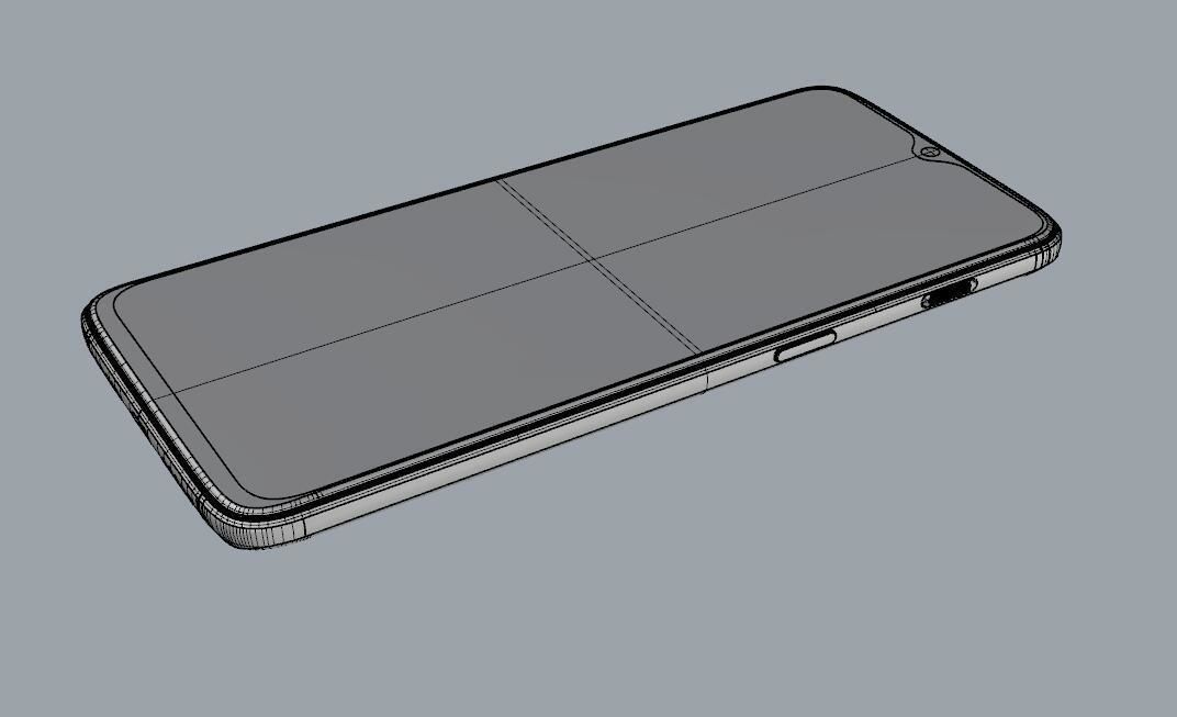 Oneplus 6T Thunder Purple 3D Model 3D print model_25