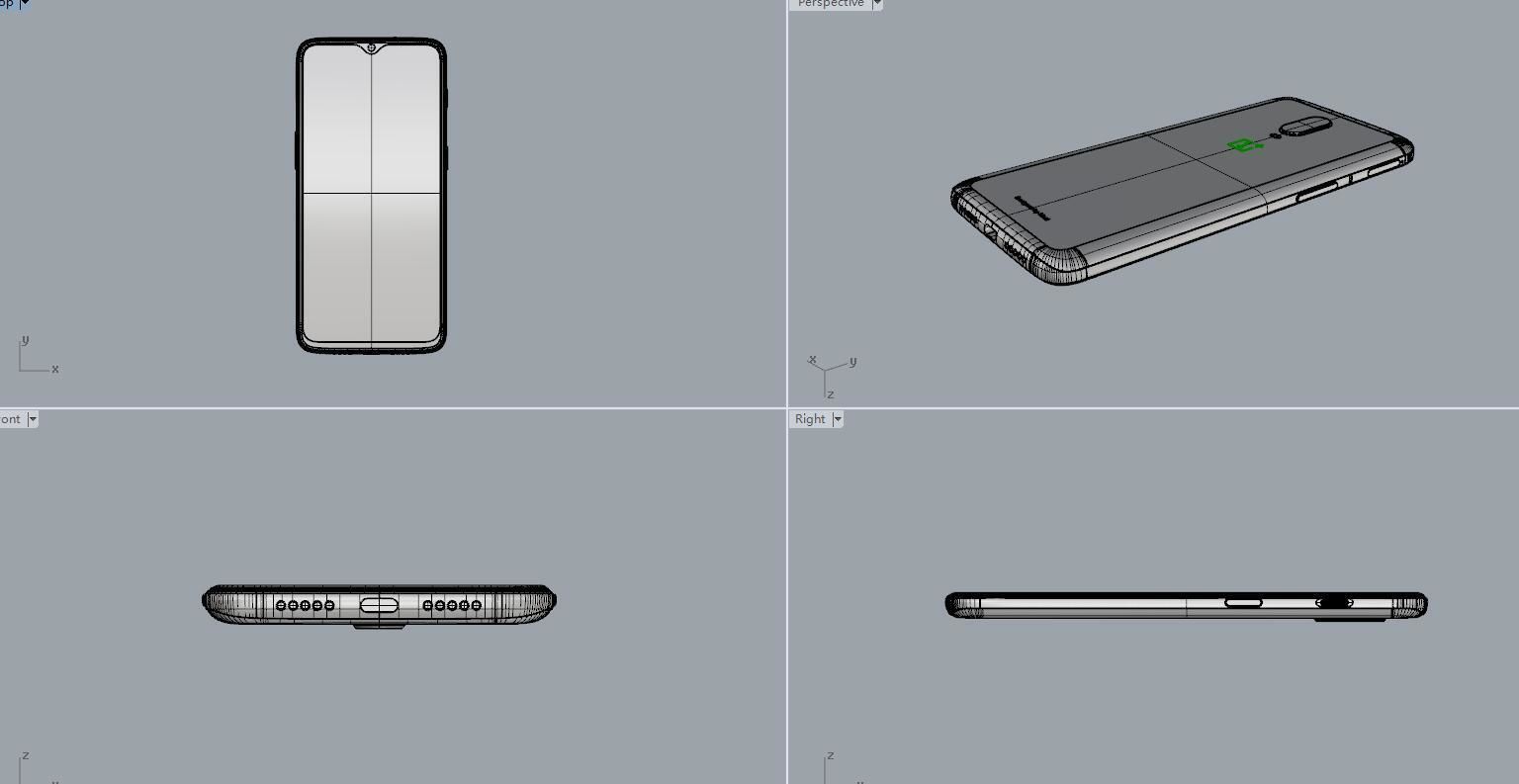 Oneplus 6T Thunder Purple 3D Model 3D print model_23