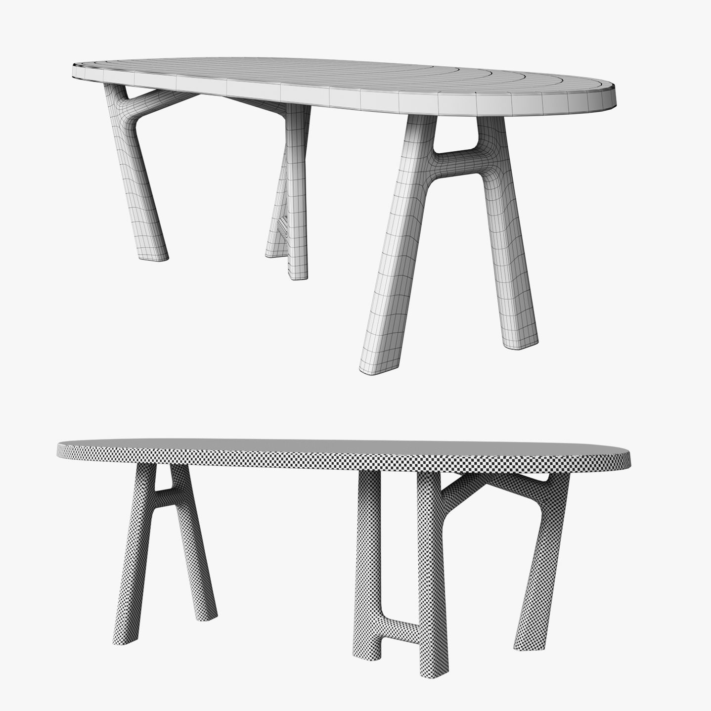 Bureaux Christophe Delcourt Table 3D model_5