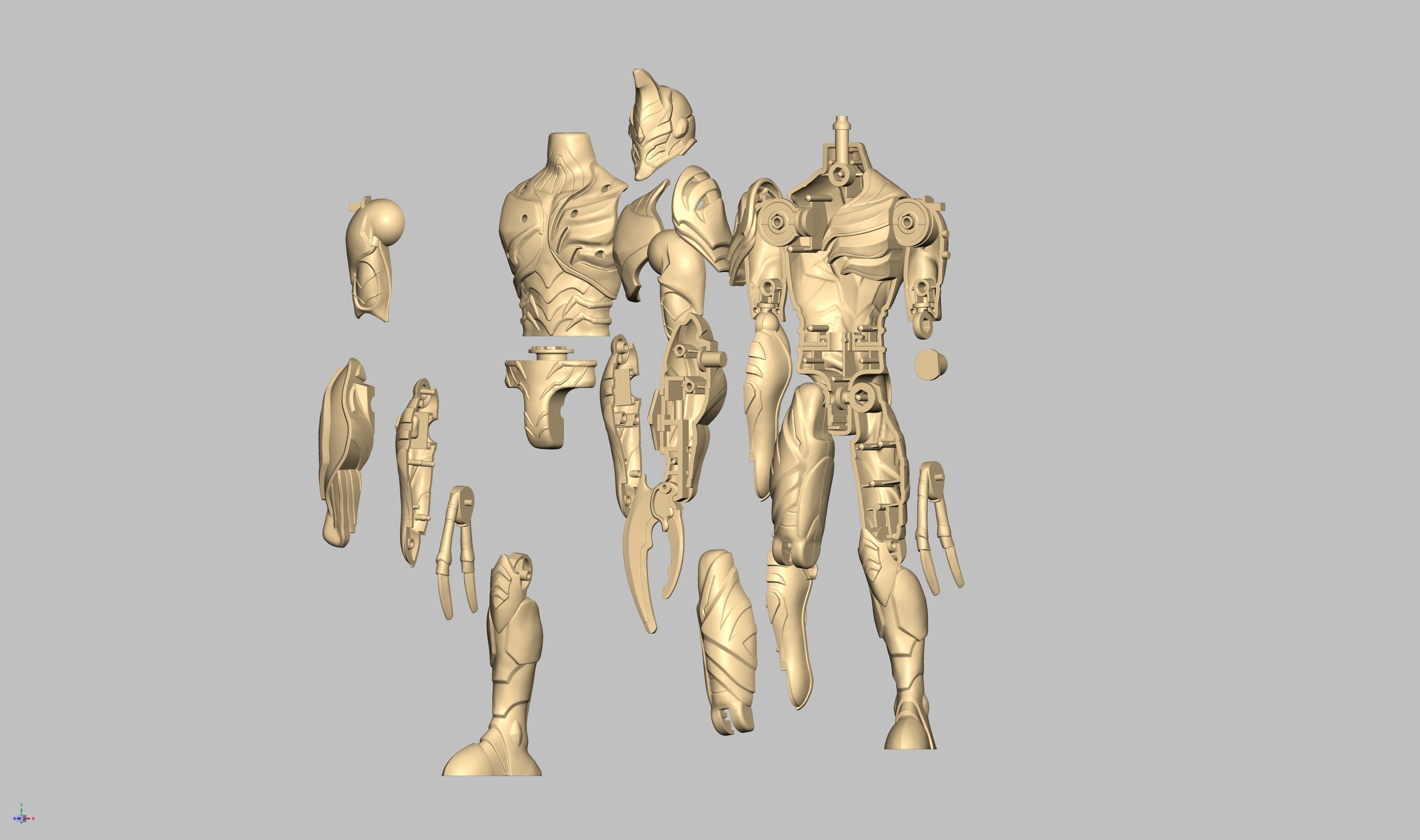 00061 Designed for 3D printing 3D print model_5