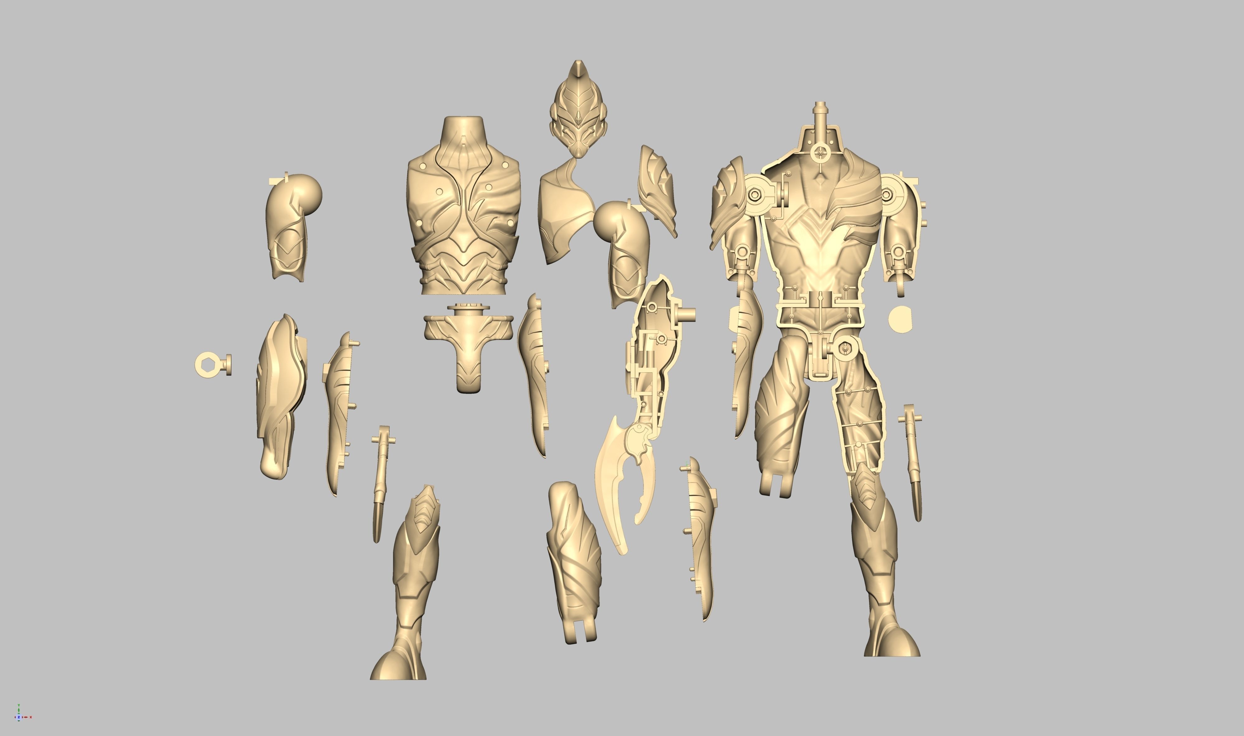 00061 Designed for 3D printing 3D print model_1