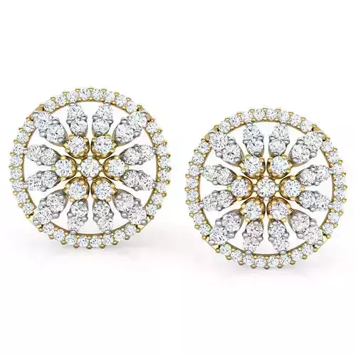 Scatter Strew Stud Earring