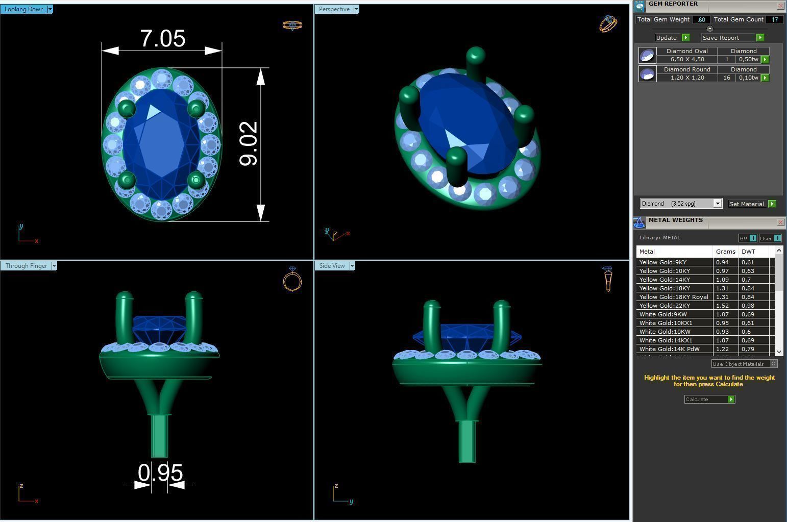 Engagement Ring Constructor 001 3D print model_18