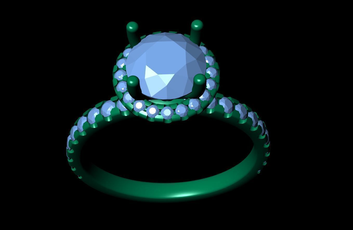 Engagement Ring Constructor 001 3D print model_6