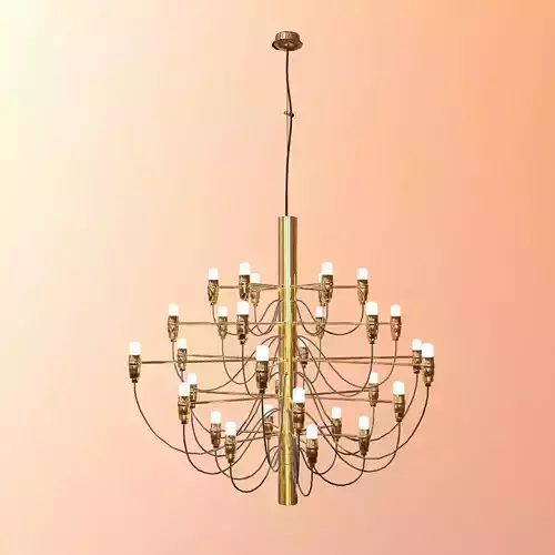 Gold Chandelier