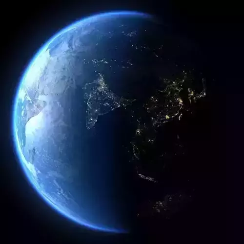 Earth In October 3D model