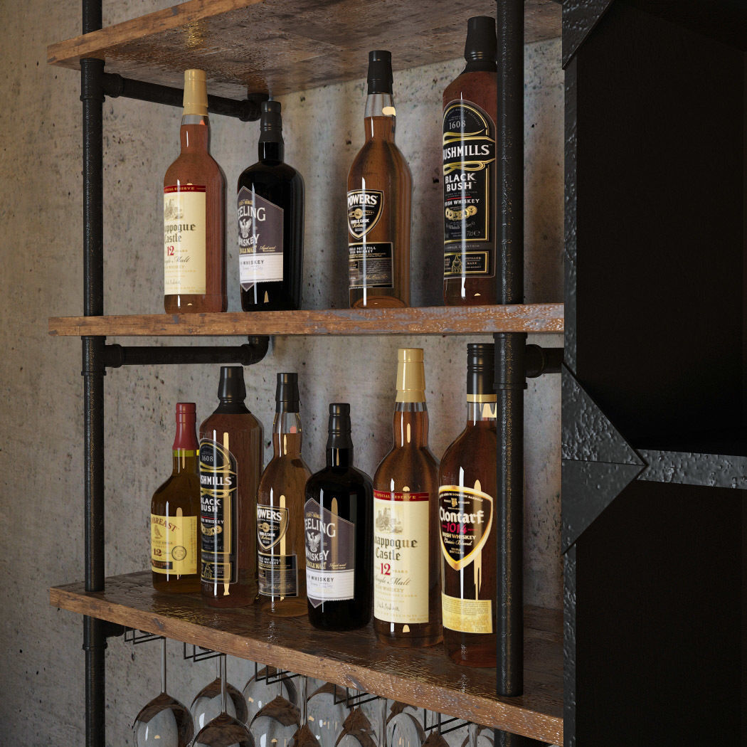 Loft Bar Collection 3 3D model_2
