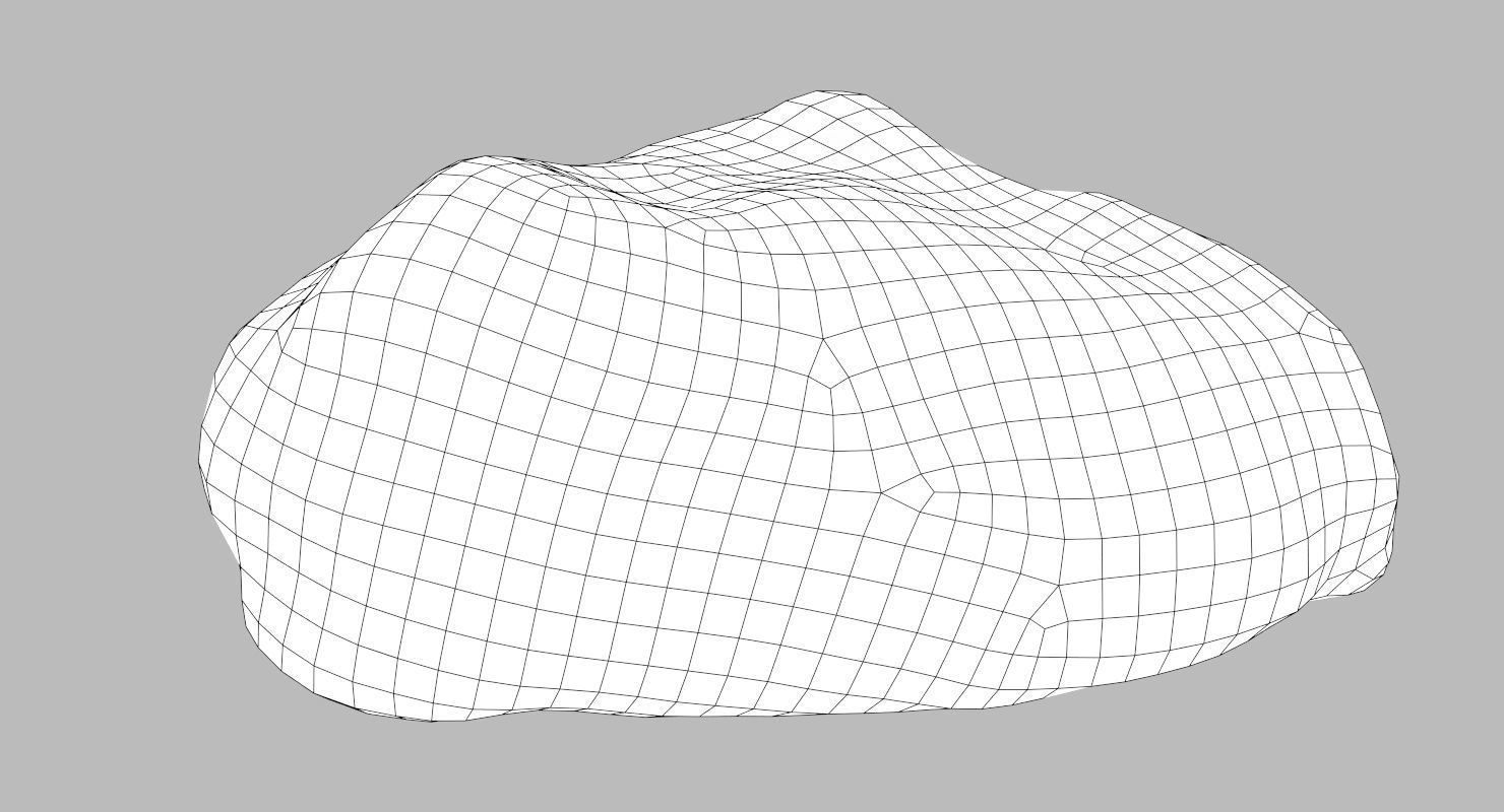 Generic Rock 3D model_23