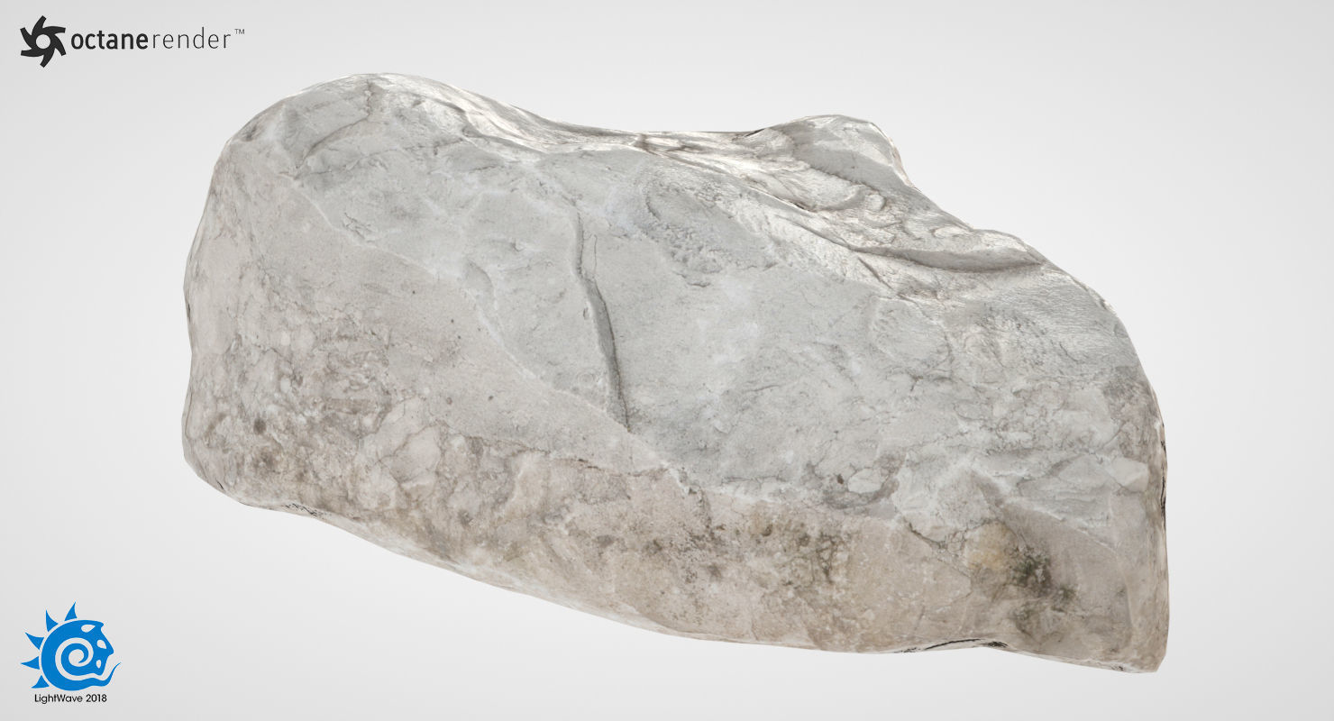 Generic Rock 3D model_15