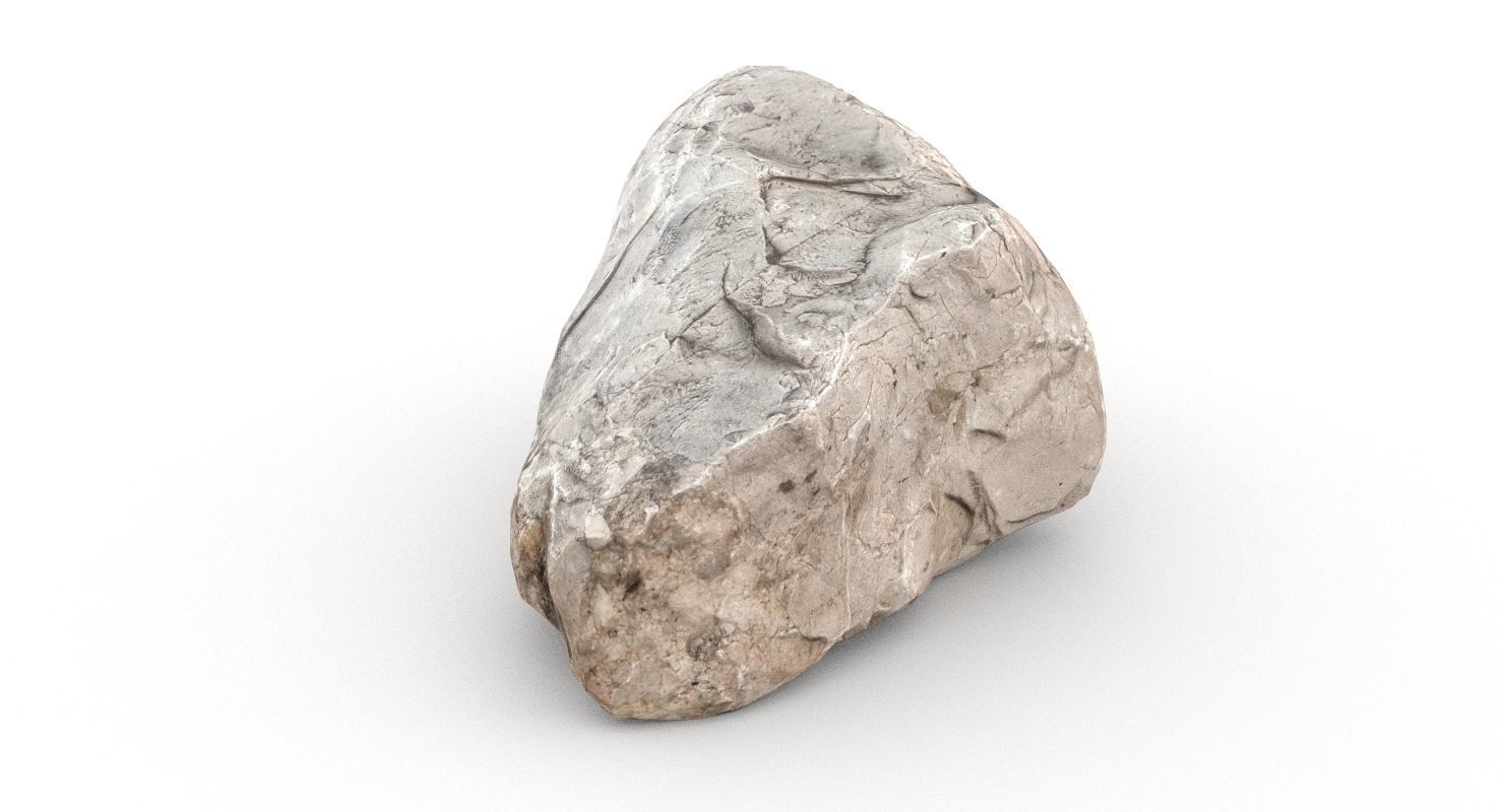 Generic Rock 3D model_10
