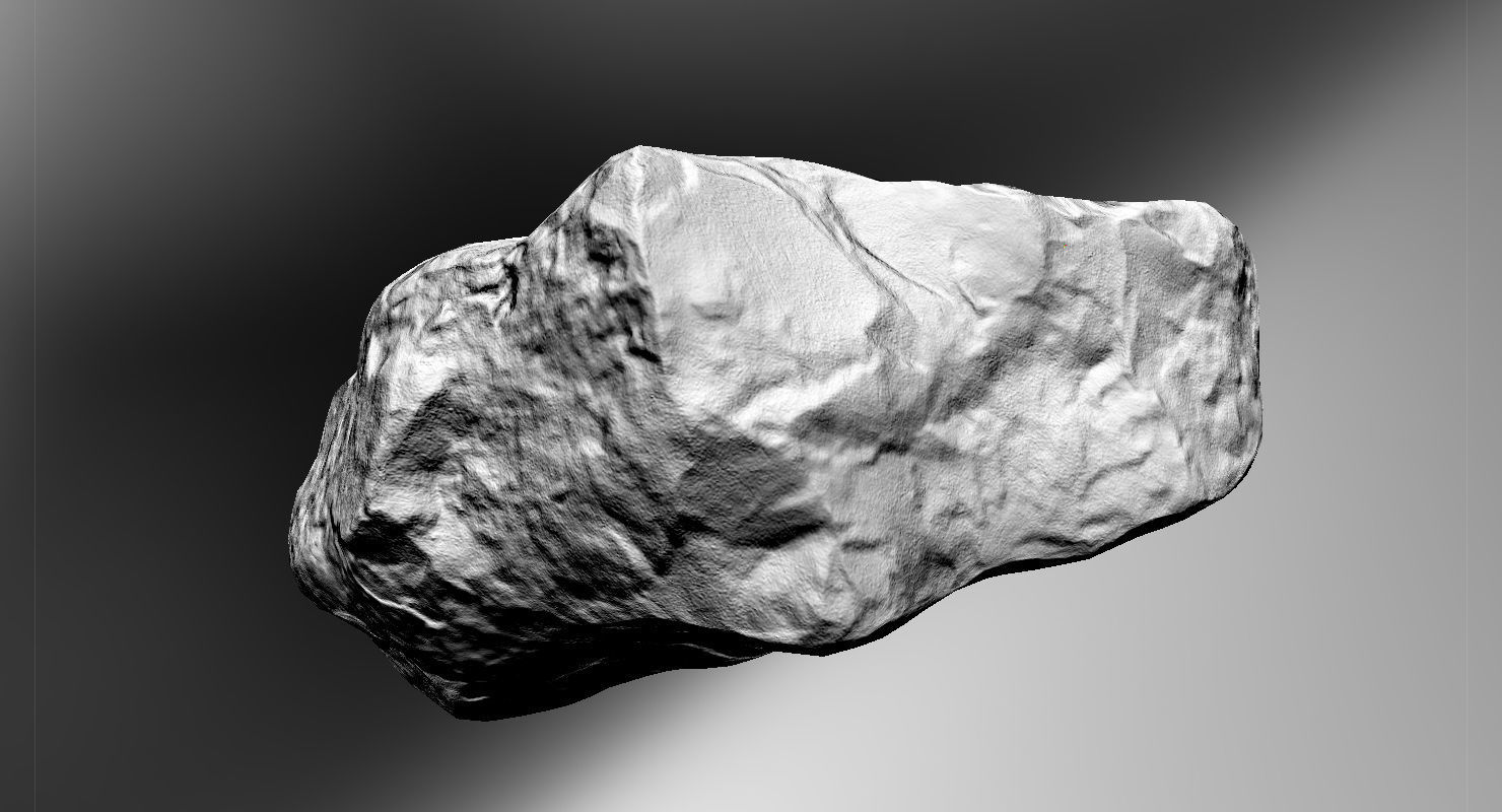 Generic Rock 3D model_29