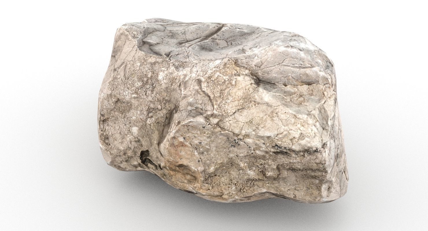 Generic Rock 3D model_12