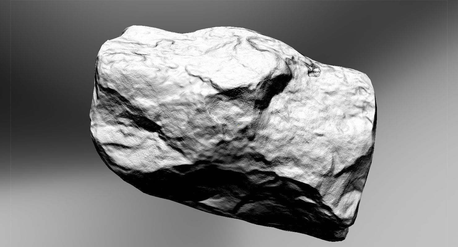 Generic Rock 3D model_28
