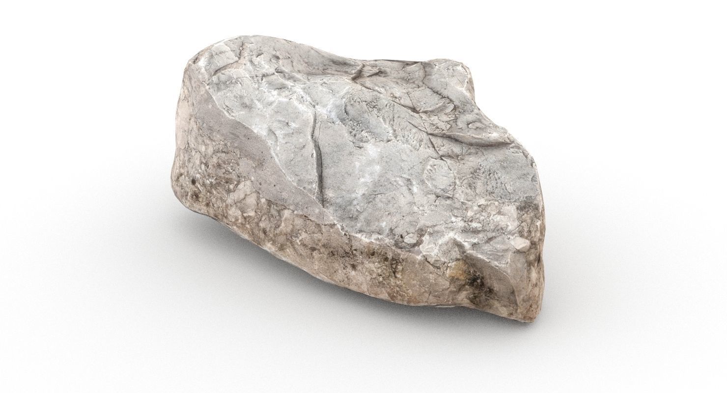 Generic Rock 3D model_9