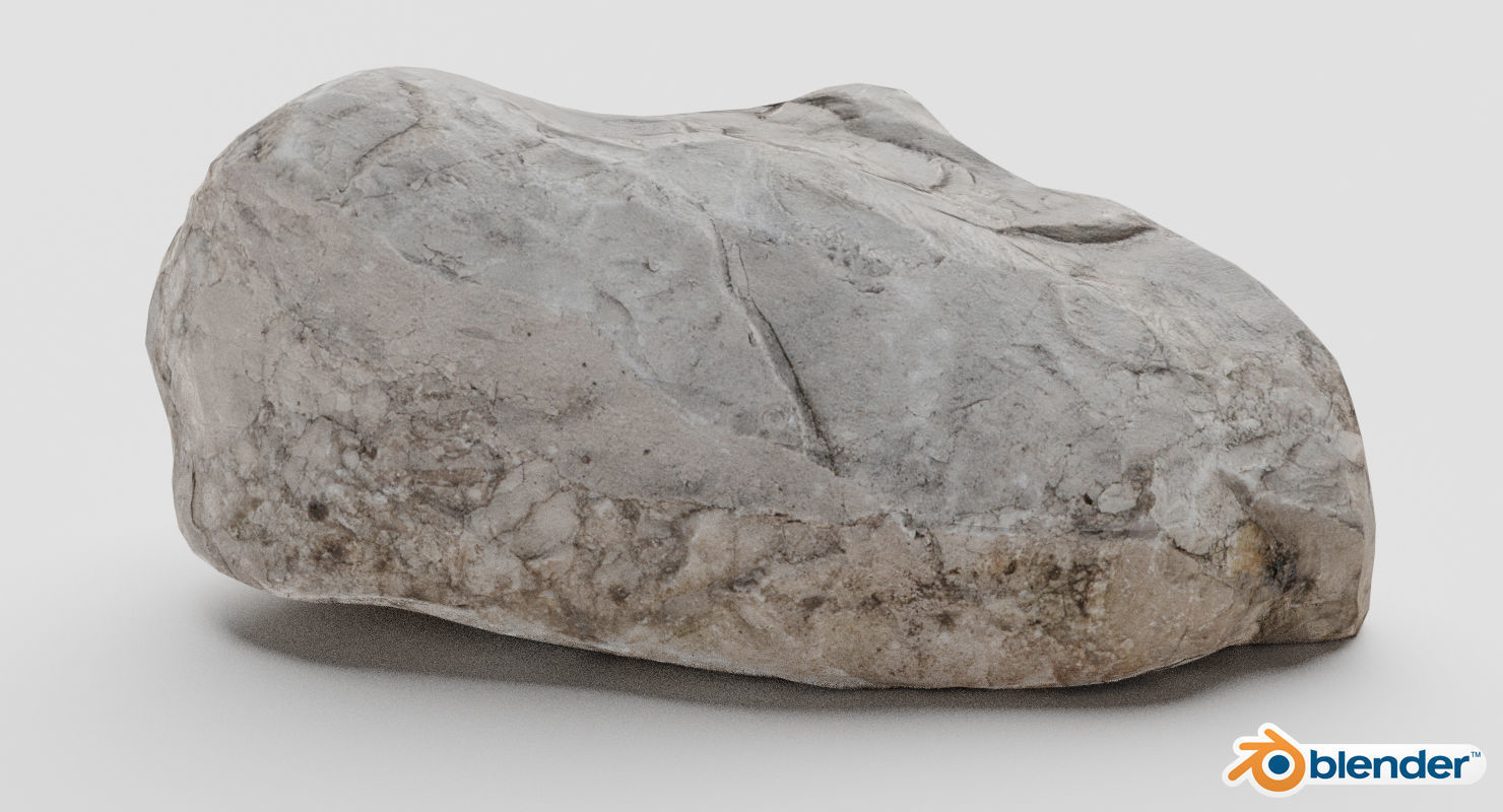 Generic Rock 3D model_16