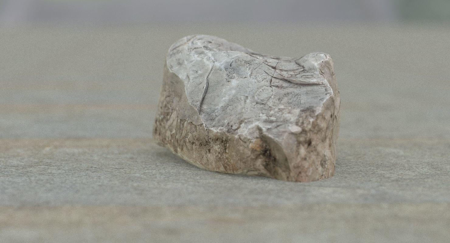 Generic Rock 3D model_1