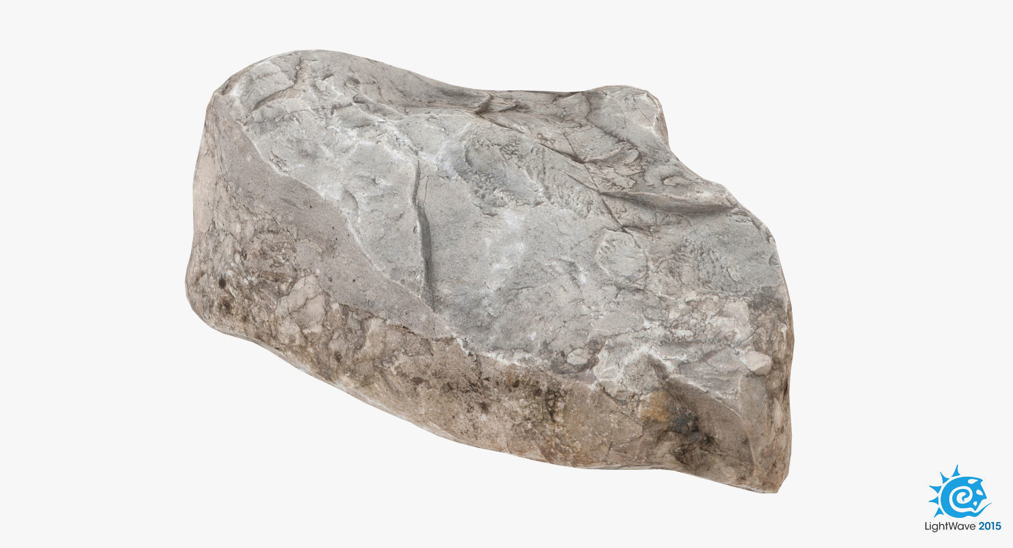 Generic Rock 3D model_14