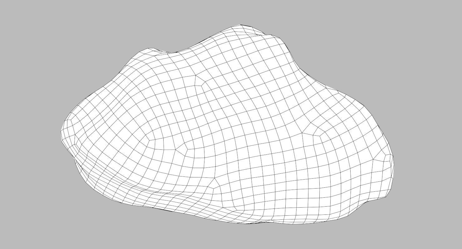 Generic Rock 3D model_24