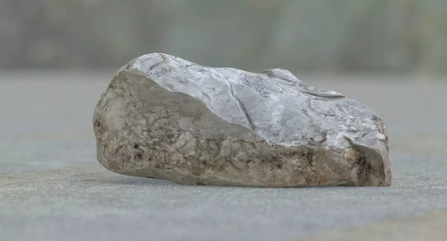 Generic Rock 3D model_0